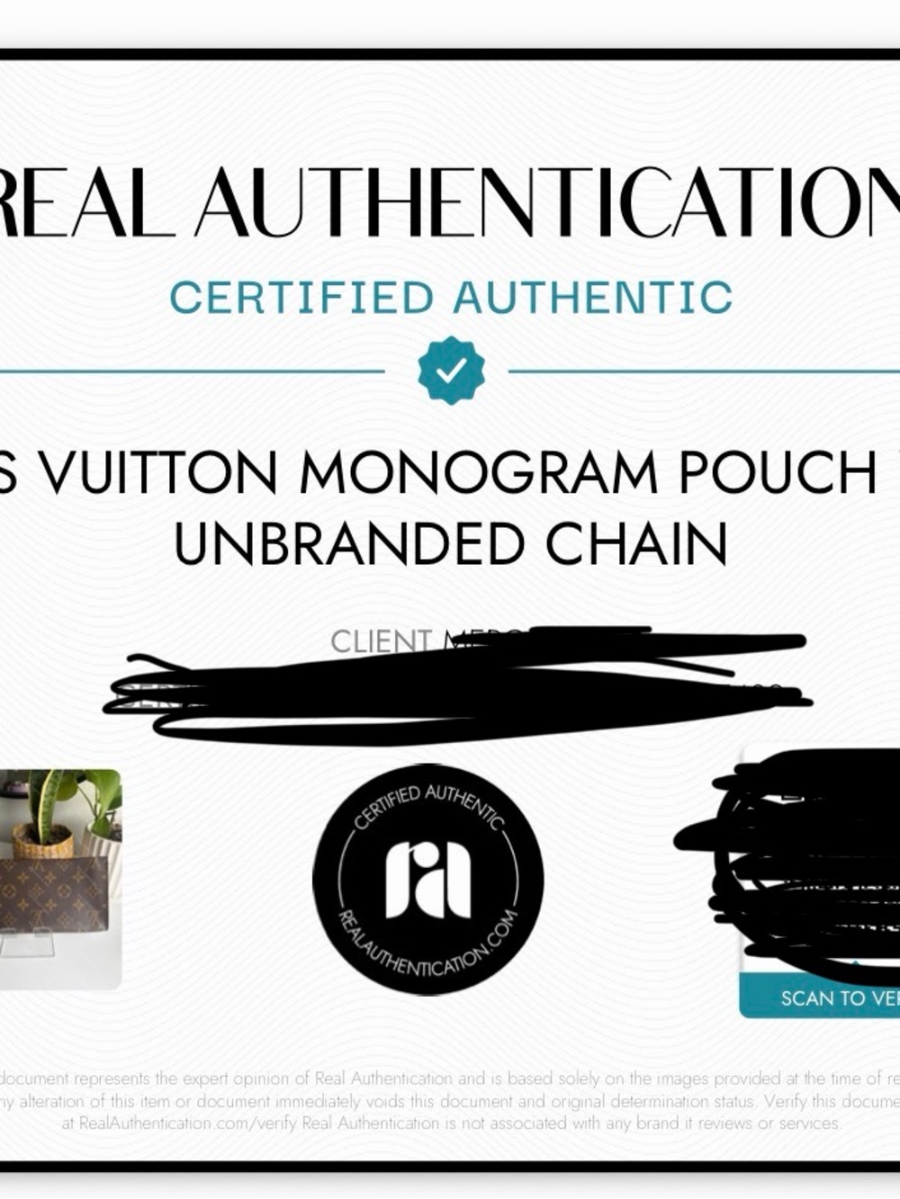 Authentic Louis Vuitton Brown Monogram Crossbody Clutch/Pouch - Picture 15 of 15